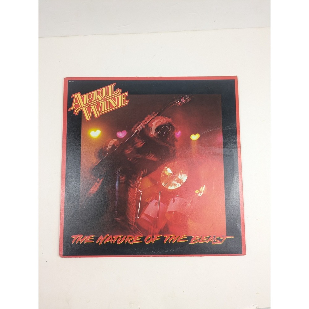 April Wine The Nature of the Beast Vinyl LP Record 1981 Aquarius Canada AQR 530